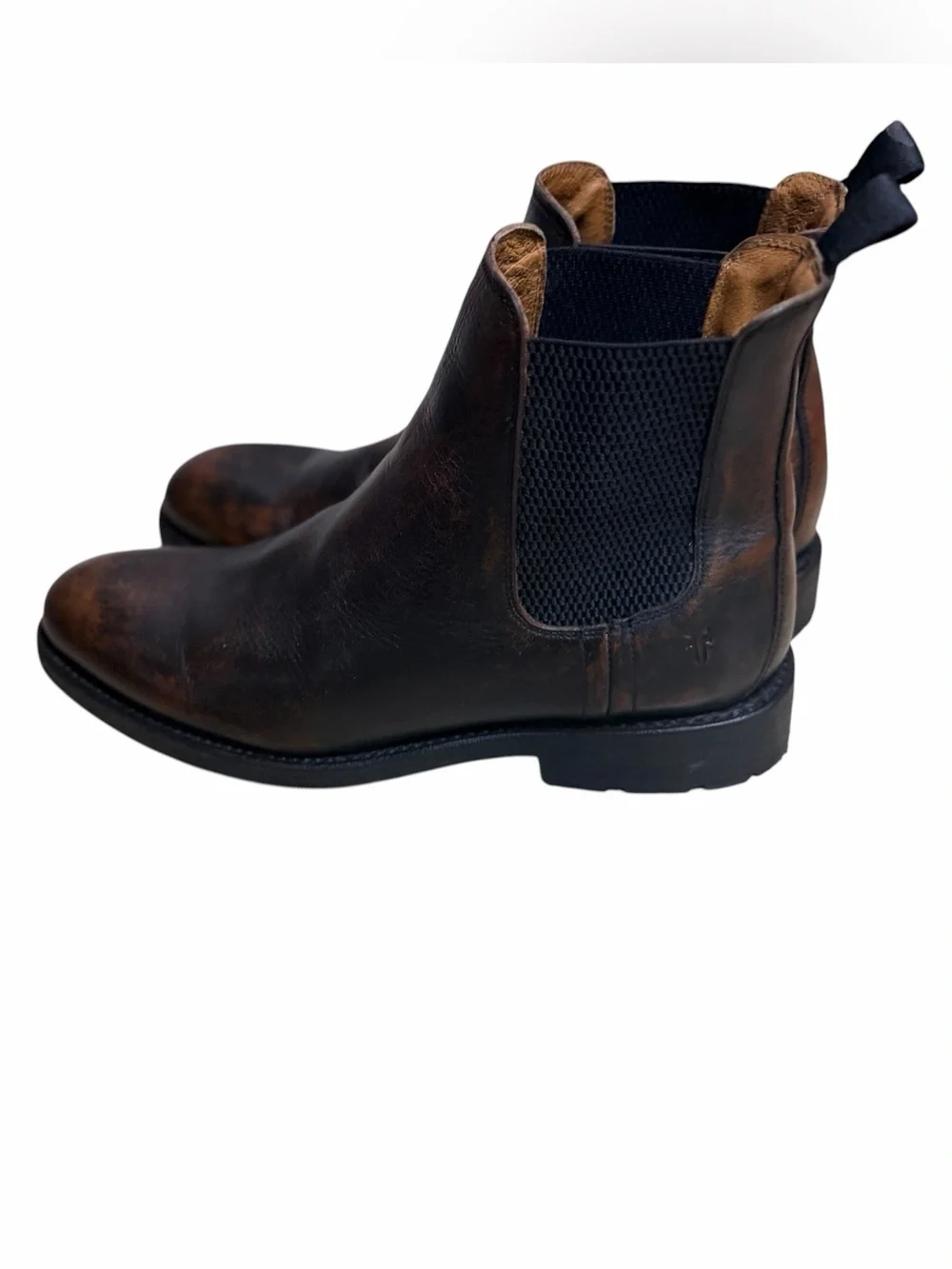 Frye Men's Brown Bowery Leather Boots 8.5